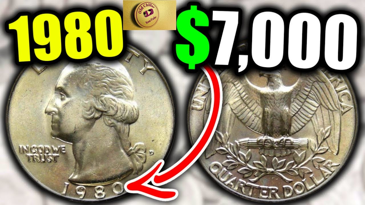 1980 USA Quarter Dollar Coin Value – Rare United States Coins Worth Collecting